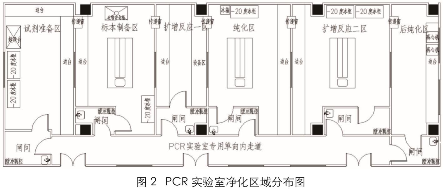 PCR實驗室設計圖